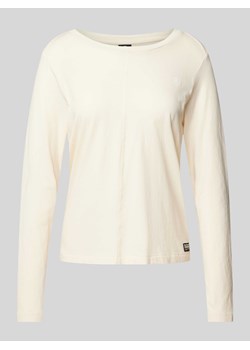 Bluzka z długim rękawem i okrągłym dekoltem model ‘Front’ ze sklepu Peek&Cloppenburg  w kategorii Bluzki damskie - zdjęcie 171561527