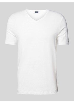 T-shirt z dekoltem w serek ze sklepu Peek&Cloppenburg  w kategorii T-shirty męskie - zdjęcie 171561606