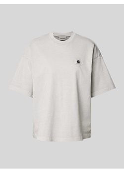 T-shirt o kroju oversized z naszywką z logo model ‘NELSON’ ze sklepu Peek&Cloppenburg  w kategorii Bluzki damskie - zdjęcie 171561709