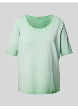 T-shirt ze zrolowanym dołem ze sklepu Peek&Cloppenburg  w kategorii Bluzki damskie - zdjęcie 171561715