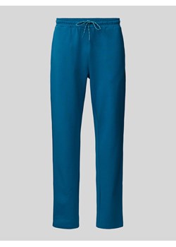 Spodnie dresowe o kroju regular fit z tunelem ze sklepu Peek&Cloppenburg  w kategorii Spodnie męskie - zdjęcie 171561726