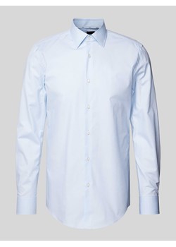 Koszula biznesowa o kroju slim fit z kołnierzykiem typu kent model ‘Hank’ ze sklepu Peek&Cloppenburg  w kategorii Koszule męskie - zdjęcie 171561727