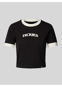T-shirt krótki z nadrukiem z logo ze sklepu Peek&Cloppenburg  w kategorii Bluzki damskie - zdjęcie 171561906
