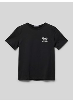 T-shirt z nadrukiem z logo model ‘MINI’ ze sklepu Peek&Cloppenburg  w kategorii T-shirty chłopięce - zdjęcie 171562138