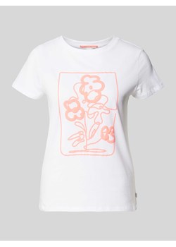 T-shirt z nadrukiem z motywem model ‘Paint’ ze sklepu Peek&Cloppenburg  w kategorii Bluzki damskie - zdjęcie 171562167