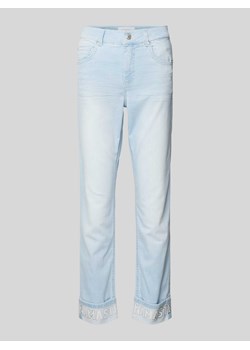 Jeansy skrócone w jednolitym kolorze model ‘Cici’ ze sklepu Peek&Cloppenburg  w kategorii Jeansy damskie - zdjęcie 171562169