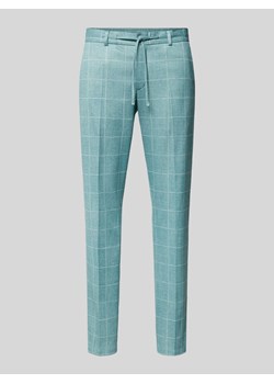 Spodnie ze wzorem w kratę i tunelem ze sklepu Peek&Cloppenburg  w kategorii Spodnie męskie - zdjęcie 171562265