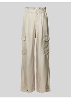 Spodnie cargo z elastycznym pasem ze sklepu Peek&Cloppenburg  w kategorii Spodnie damskie - zdjęcie 171562359