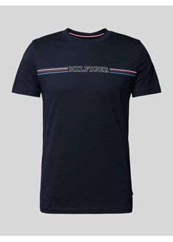 T-shirt z nadrukiem z logo ze sklepu Peek&Cloppenburg  w kategorii T-shirty męskie - zdjęcie 171562595