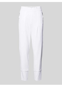 Spodnie z kieszeniami zapinanymi na zamek błyskawiczny model ‘Tomke’ ze sklepu Peek&Cloppenburg  w kategorii Spodnie damskie - zdjęcie 171562848