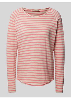 Bluzka z długim rękawem z wzorem w paski ze sklepu Peek&Cloppenburg  w kategorii Bluzki damskie - zdjęcie 171562897