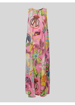 Długa sukienka z wycięciem w kształcie łezki ze sklepu Peek&Cloppenburg  w kategorii Sukienki - zdjęcie 171562937