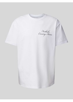 T-shirt z nadrukiem ze sloganem ze sklepu Peek&Cloppenburg  w kategorii T-shirty męskie - zdjęcie 171562995