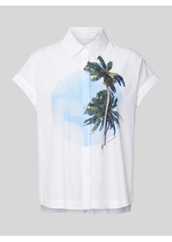 Bluzka z nadrukiem z motywem ze sklepu Peek&Cloppenburg  w kategorii Koszule damskie - zdjęcie 171563317