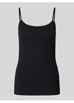 Top na ramiączkach w jednolitym kolorze ze sklepu Peek&Cloppenburg  w kategorii Bluzki damskie - zdjęcie 171563448