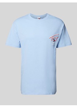 T-shirt z nadrukiem z logo ze sklepu Peek&Cloppenburg  w kategorii T-shirty męskie - zdjęcie 171563457
