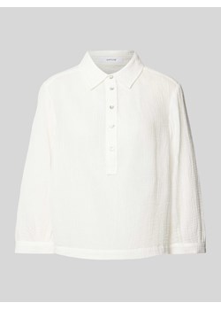 Bluzka koszulowa z listwą guzikową model ‘Fukida’ ze sklepu Peek&Cloppenburg  w kategorii Koszule damskie - zdjęcie 171563645
