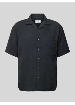 Koszula casualowa o kroju oversized z drobnym,fakturowanym wzorem ze sklepu Peek&Cloppenburg  w kategorii Koszule męskie - zdjęcie 171563716