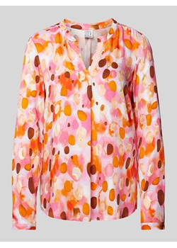 Bluzka z wiskozy ze wzorem na całej powierzchni ze sklepu Peek&Cloppenburg  w kategorii Bluzki damskie - zdjęcie 171563727