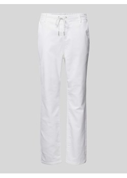 Spodnie w jednolitym kolorze z tunelem model ‘Marvin’ ze sklepu Peek&Cloppenburg  w kategorii Spodnie damskie - zdjęcie 171563796