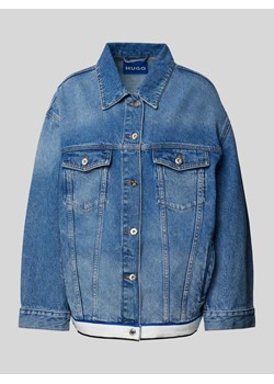 Kurtka jeansowa z listwą guzikową model ‘Lou’ ze sklepu Peek&Cloppenburg  w kategorii Kurtki damskie - zdjęcie 171563947