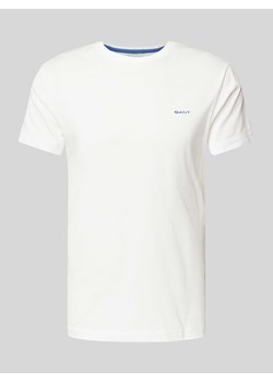 T-shirt z wyhaftowanym logo ze sklepu Peek&Cloppenburg  w kategorii T-shirty męskie - zdjęcie 171564015