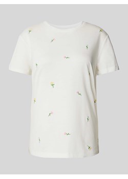 T-shirt we wzory na całej powierzchni ze sklepu Peek&Cloppenburg  w kategorii Bluzki damskie - zdjęcie 171564078
