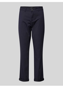 Spodnie materiałowe o kroju regular fit z wpuszczanymi kieszeniami ze sklepu Peek&Cloppenburg  w kategorii Spodnie damskie - zdjęcie 171564096
