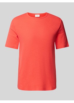 T-shirt z fakturowanym wzorem ze sklepu Peek&Cloppenburg  w kategorii T-shirty męskie - zdjęcie 171564206