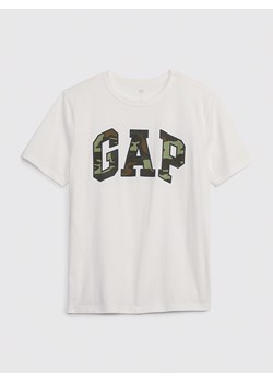 GAP Koszulka w kolorze białym ze sklepu Limango Polska w kategorii T-shirty chłopięce - zdjęcie 171564467
