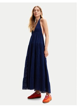 Desigual Sukienka letnia Toronto 24SWVK46 Niebieski Regular Fit ze sklepu MODIVO w kategorii Sukienki - zdjęcie 171568076