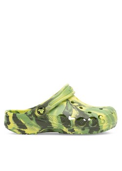 Crocs Klapki BAYA MARBLED CLOG 207016-738 Zielony ze sklepu MODIVO w kategorii Klapki dziecięce - zdjęcie 171568099