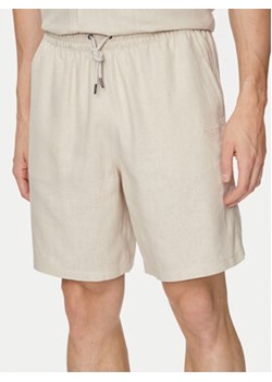 Emporio Armani Underwear Szorty materiałowe 211864 4R467 00040 Beżowy Regular Fit ze sklepu MODIVO w kategorii Spodenki męskie - zdjęcie 171568606