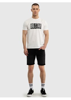 Koszulka męska z logo BIG STAR biała Cieszbiros 100 ze sklepu Big Star w kategorii T-shirty męskie - zdjęcie 171568918