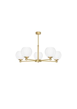 Elegancki złoty żyrandol do salonu KL-S5ARD ze sklepu MN Interiors - Lampy mosiężne w kategorii Lampy wiszące - zdjęcie 171572276