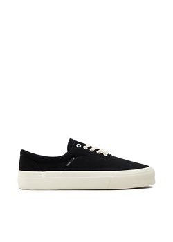 Cropp - Czarne lekkie buty z wysoką podeszwą - czarny ze sklepu Cropp w kategorii Trampki męskie - zdjęcie 171573207