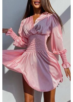 Sukienka REMIOLFA PINK ze sklepu Ivet Shop w kategorii Sukienki - zdjęcie 171573629
