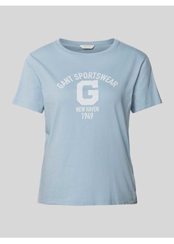 T-shirt z nadrukiem z logo ze sklepu Peek&Cloppenburg  w kategorii Bluzki damskie - zdjęcie 171574109