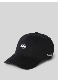 Czapka z daszkiem,wyhaftowanym motywem i logo model ‘Batman’ ze sklepu Peek&Cloppenburg  w kategorii Czapki z daszkiem męskie - zdjęcie 171574128