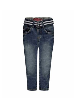 Chłopięce spodnie jeansowe niebieskie ze sklepu 5.10.15 w kategorii Spodnie chłopięce - zdjęcie 171574277