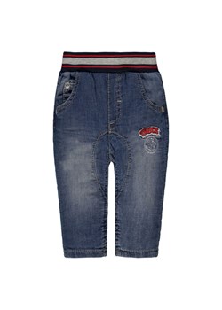 Chłopięce długie spodnie jeansowe niebieskie ze sklepu 5.10.15 w kategorii Spodnie i półśpiochy - zdjęcie 171574278