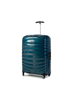 Walizka średnia Samsonite Lite-Shock 62765-1686-1HUU Petrol Blue ze sklepu eobuwie.pl w kategorii Walizki - zdjęcie 171576018