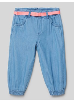 Jeansy z elastycznym pasem ze sklepu Peek&Cloppenburg  w kategorii Spodnie dziewczęce - zdjęcie 171576536