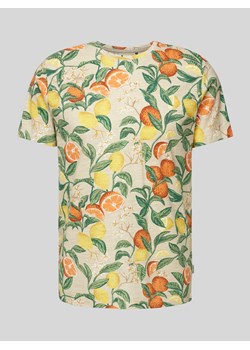 T-shirt z nadrukiem z motywem na całej powierzchni ze sklepu Peek&Cloppenburg  w kategorii T-shirty męskie - zdjęcie 171576609