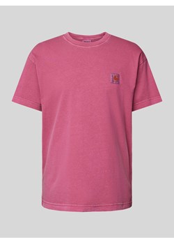 T-shirt z naszywką z logo model ‘Nelson’ ze sklepu Peek&Cloppenburg  w kategorii T-shirty męskie - zdjęcie 171576668
