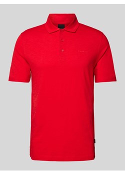 Koszulka polo o kroju slim fit w jednolitym kolorze ze sklepu Peek&Cloppenburg  w kategorii T-shirty męskie - zdjęcie 171576686