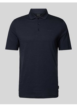 Koszulka polo o kroju slim fit w jednolitym kolorze ze sklepu Peek&Cloppenburg  w kategorii T-shirty męskie - zdjęcie 171576755
