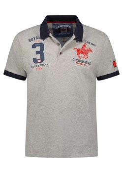 Canadian Peak Koszulka polo &quot;Klubeak&quot; w kolorze szarym ze sklepu Limango Polska w kategorii T-shirty męskie - zdjęcie 171577315