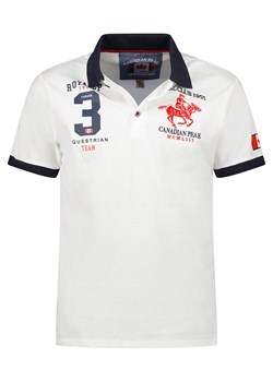 Canadian Peak Koszulka polo &quot;Klubeak&quot; w kolorze białym ze sklepu Limango Polska w kategorii T-shirty męskie - zdjęcie 171577319