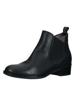 Ara Shoes Skórzane botki w kolorze czarnym ze sklepu Limango Polska w kategorii Botki - zdjęcie 171577355
